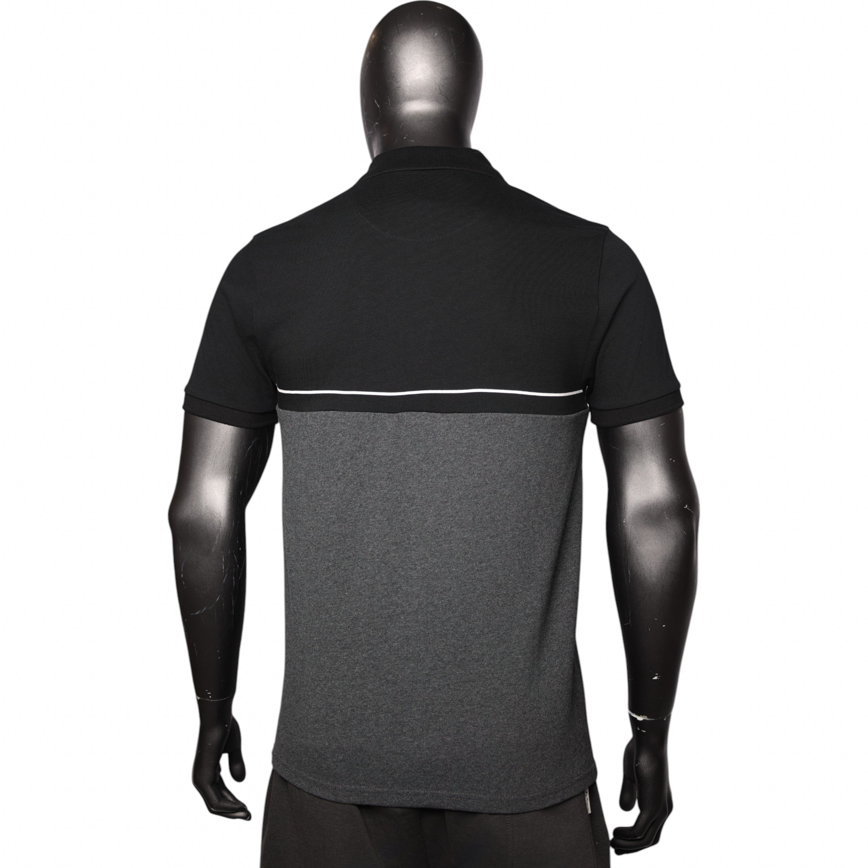 Polo Golfer Logo Printed Black